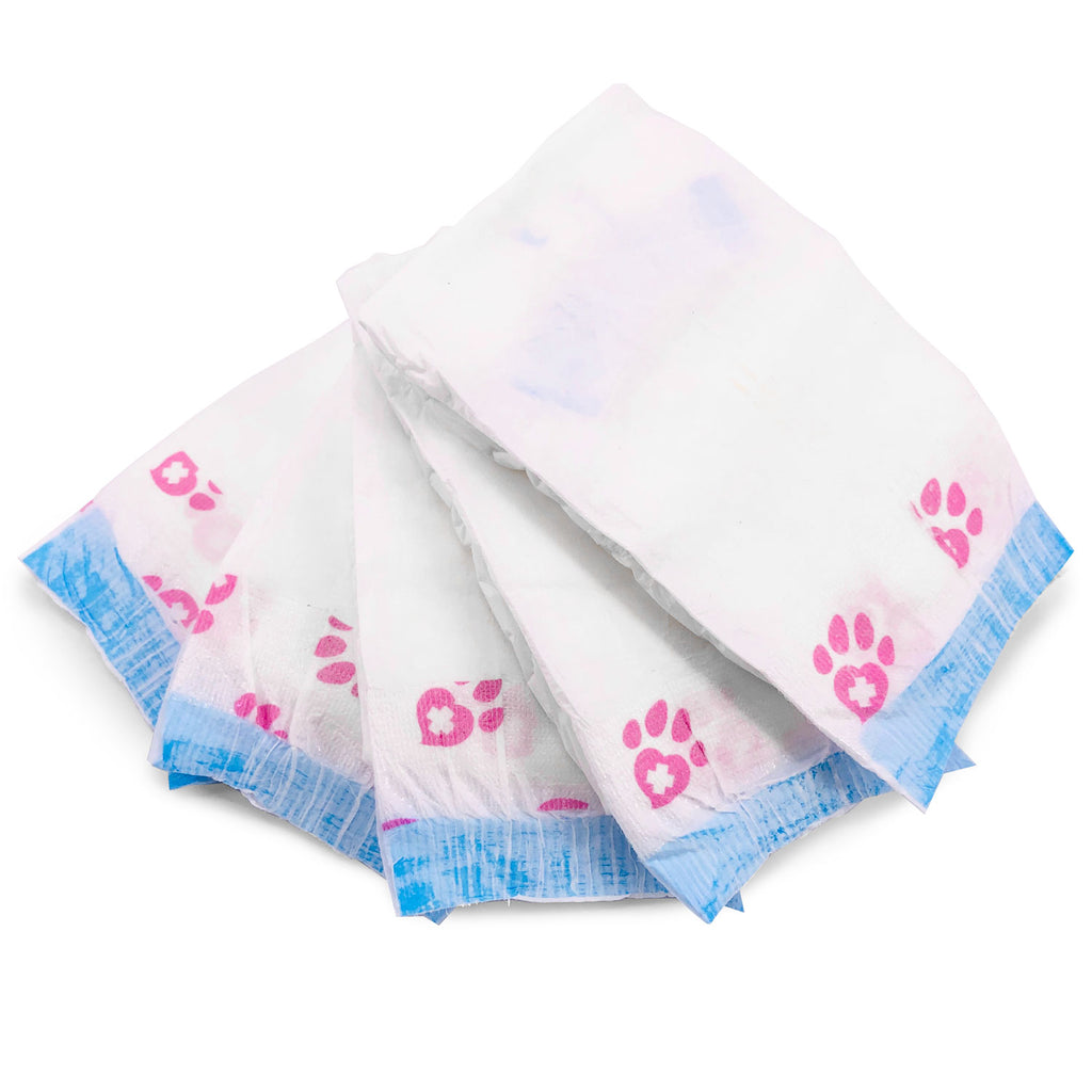 ValueFresh Female Dog Disposable Diapers, Large/X-Large, 288 Count BULK PACK - Full Coverage w/Tail Hole, Snag-Free Fasteners, Leak Protection, Wetness Indicator 