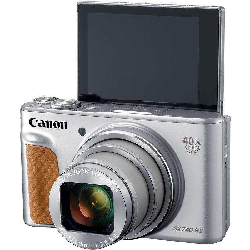 Canon PowerShot SX740 HS Digital Camera (Silver)  