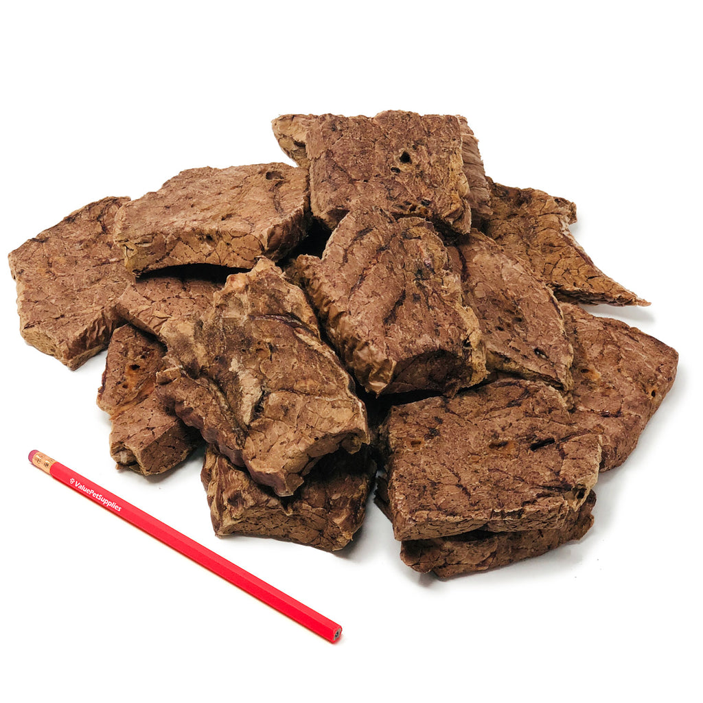 USA Beef Lung Dog Chews, Sliced, 9 Pounds - All Natural Dog Treats, Single Ingredient 